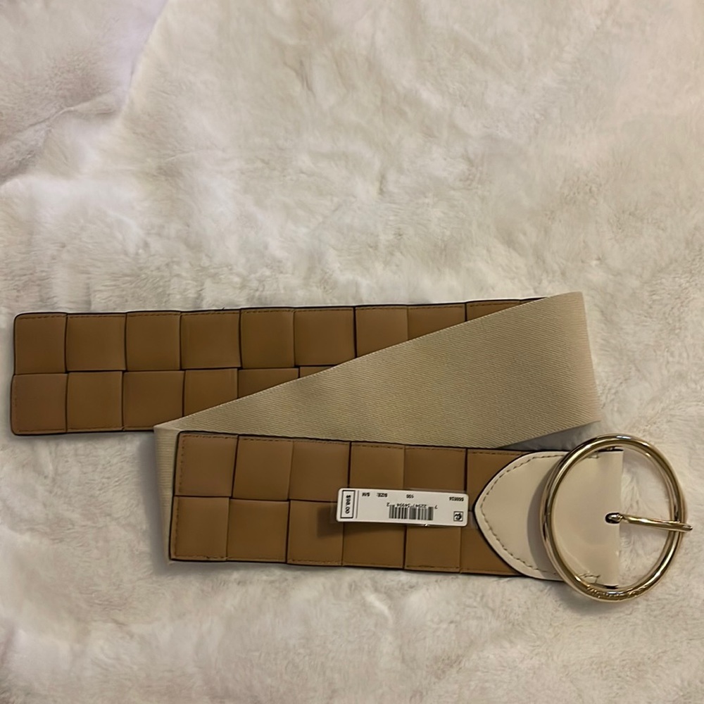 Reversible Michael Kors stretch belt